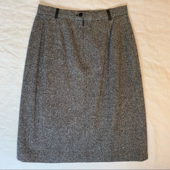 Vintage Beechers Brook Wool Blend Skirt - Picture 5 of 7